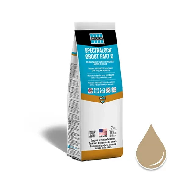 Laticrete Spectralock Grout - Part C in Toasted Almond #52 Color (2lbs)