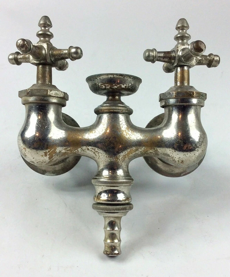 Antiguo grifo de baño antiguo accesorio de plomería Foto 3 de 4