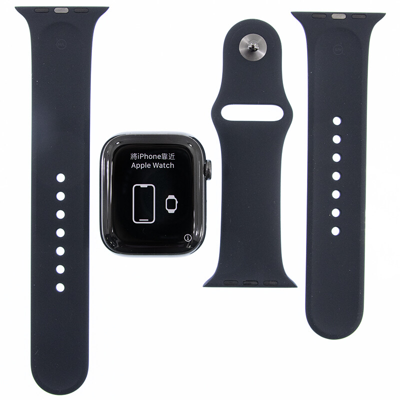 Apple Watch Series 7 - Cellular - 45mm Graphite with Midnight Band