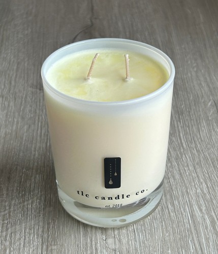 TLC Candle Co Luxus 2-Docht Pillow Talk 11 Unzen Soja Kerze 60-70 Stunden Brenndauer - Bild 1 von 15