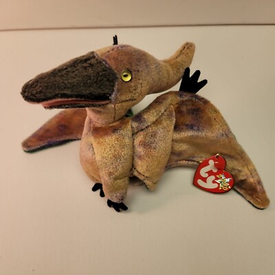 Ty Beanie Baby SWOOP the Pterodactyl Dinosaur 6