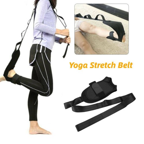 Yoga Ligament Stretching Belt Strap Rehabilitation Ankle Foot Training Corrector - Picture 3 of 12