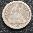 1842 O Seated Liberty Dime 10c Better Grade B45#37000