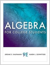 Algebra for College Students [Available 2011 ...