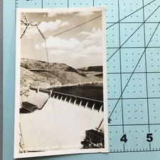 vintage RPPC Grand Coulee Dam Postcard Washington 