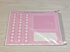 Classroom Set of 10 - Laminated Math Work Mats - Dry Erase 08