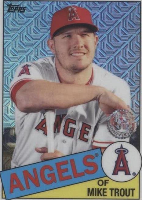 2020 Topps - Mike Trout #85C-1 - 1 of 1