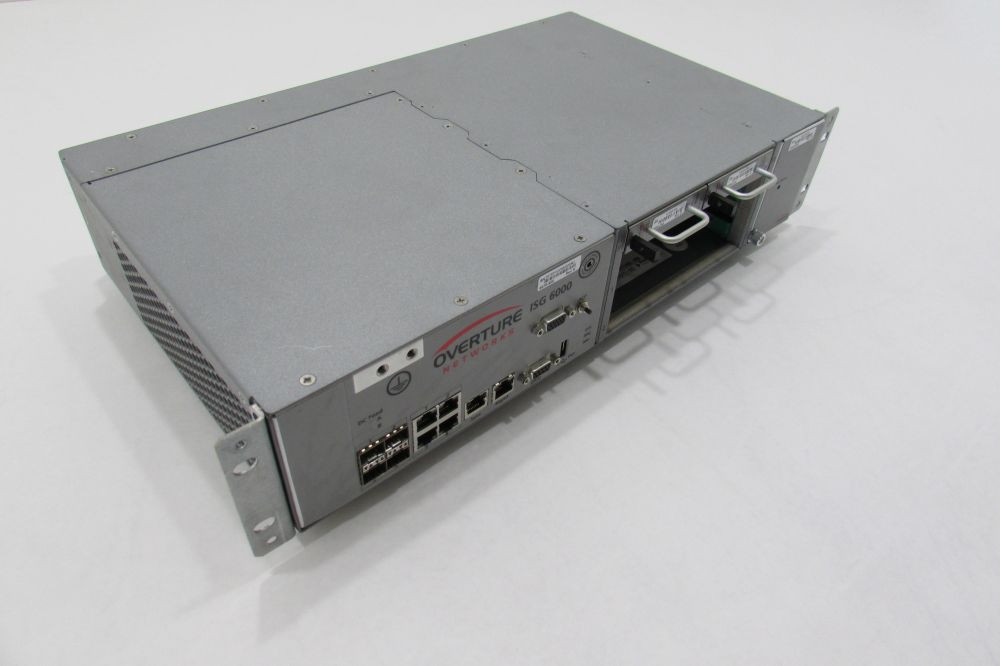 ADVA Overture Networks 6070-900 ISG 6000 2-slot Carrier Ethernet ...