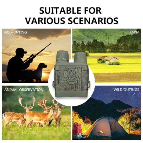 2.7K 36MP 10X Night Vision Goggles For Hunting Infrared Binoculars Digital Zoom - Picture 10 of 19