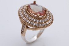 Turkish Handmade Jewelry Small Oval Shape Zultanite 925 Sterling Silver Ring