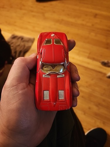 Kinsmart 5" 1963 Chevy Chevrolet Corvette Stingray Diecast Model Toy 1:36 Red - Bild 5 von 6