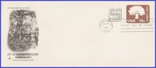 USA4 #U588 U/A ARTCRAFT 2 FDC   Liberty Tree