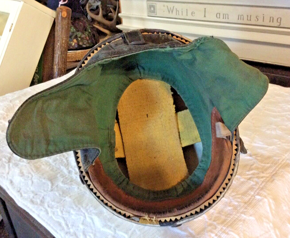 Vintage RomerHelm Germany X Small 1940s Motorcycle Helmet eBay