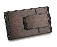 Polaroid SX-70 Black Body - Wenge Wood Replacement Cover