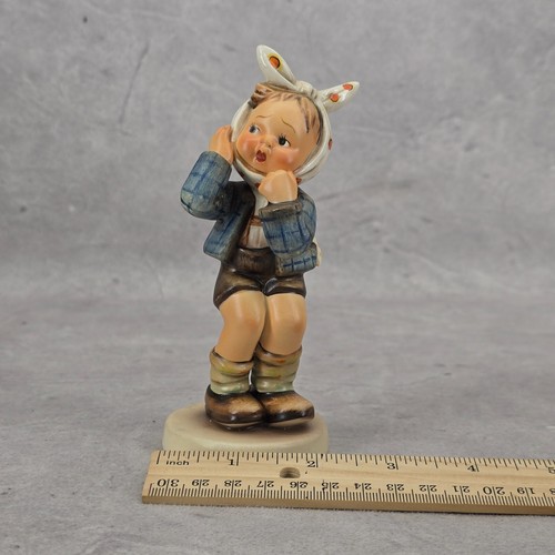 Rara statuina Hummel Goebel ragazzo con mal di denti 217 TMK 2 ape completa - 1950 1959 - Foto 15 di 16