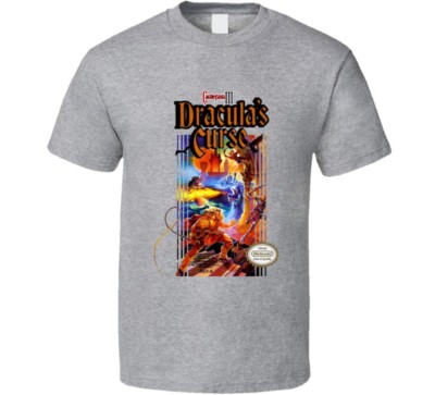 Castlevania 3 Draculas Fluch Retro Videospiel T-Shirt 