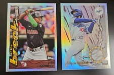 Jose Ramirez At the Break & Teoscar Hernandez Wrecking Crew 2024 Topps Archives