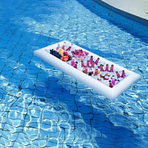 Inflatable Table Beer Inflatable Buffet Cooler Tray Floating Serving Bar - Bild 9 von 12