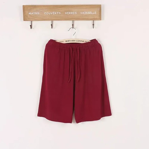 New summer plus size men's shorts modal casual home pants thin large size loose - Picture 3 of 18