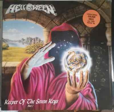 LP Helloween Keeper Of The Seven Keys - Part I BLUE TRANSPARENT / GATEFOLD