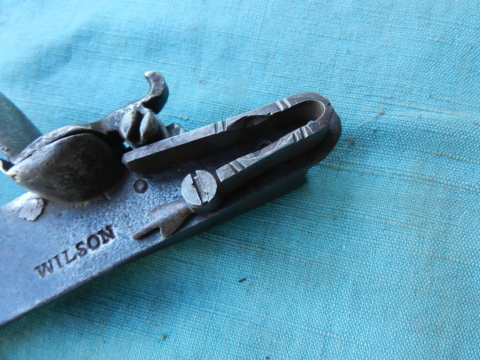 Wilbert Lock Rare Wilson Trade Musket flintlock working lock | eBay