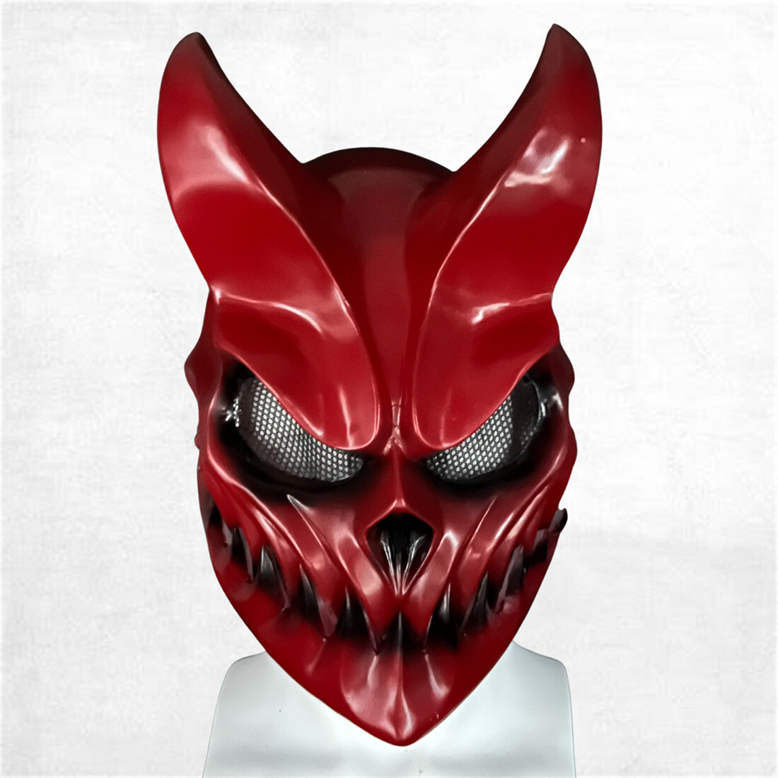 PVC Material ( NOT Latex ) Devil Mask Slaughter To Prevail