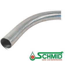 Abgasschlauch Metallschlauch flexibel verzinkt  Flexrohr 1m 2m, 25mm bis 150mm