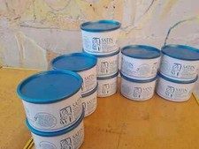 [Partia 2] SATYNOWY GŁADKI tytanowy niebieski cienkowarstwowy wosk twardy 14 uncji