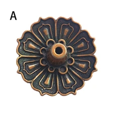 9 Holes Alloy Lotus Incense Burner Holder Censer Plate For Sticks Ash Plates 1pc