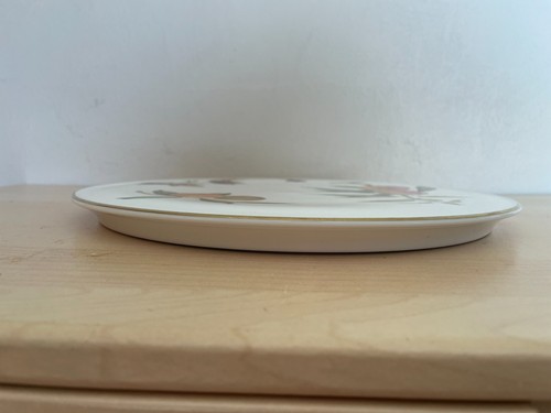 Royal Worcester Bone China Arden Gateau Cake Plate Platter Evesham Design - Picture 7 of 7