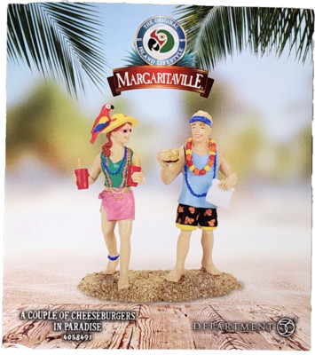 Dept 56 Margaritaville Cheeseburgers in Paradise #4058491 Extremely Rare!