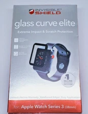ZAGG-InvisibleShield Glass Curve Elite Screen Protector for Apple Watch Series