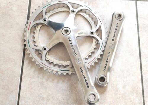 Campagnolo C Record 1st version Colnago Panto chainset C40 C50 Master Mapei C59 - Zdjęcie 1 z 7