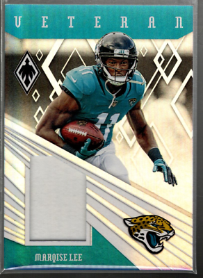 B3197- 2019 Panini Phoenix Veteran Materials #12 Marqise Lee B3197- 2019 Panini Phoenix Veteran Materials #12 Marqise Lee