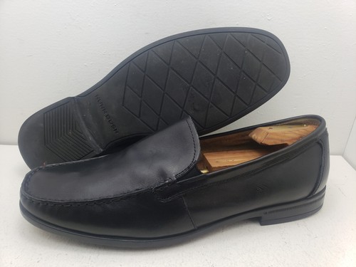 Mens NUNN BUSH Comfort Memory Foam Black Leather Slip on Loafers Shoes Sz: 12M - Picture 7 of 12