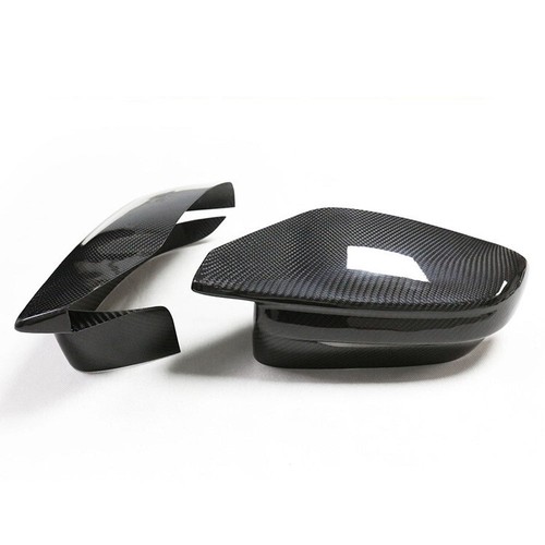FOR 21-25 BMW G80 M3 G82 G83 M4 G87 M2 DRY CARBON FIBER ADD-ON SIDE MIRROR CAP - Picture 8 of 8