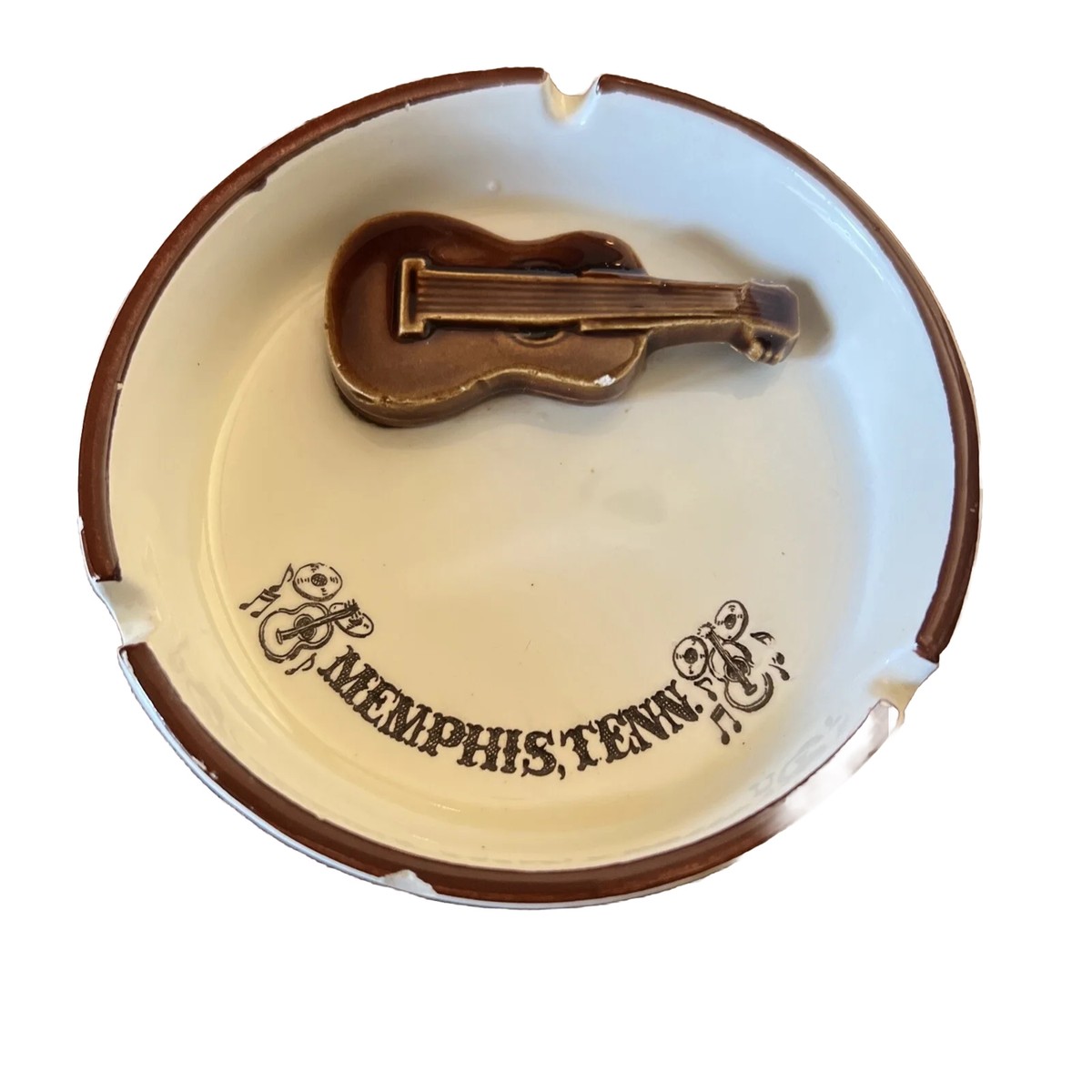Tennessee Memphis Ashtray Vintage (Chipped) Ceramic