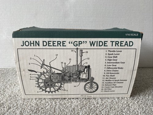 Ertl John Deere 1930 GP General Purpose Wide Tread Tractor 1/16 #5787DO - Picture 3 of 3