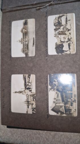 WORLD TOUR 1930S PHOTOGRAPH ALBUM / ALL DESCRIBED FROM NEPAL /NIGERIA/SUEZ CANAL - Picture 12 of 12