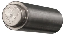 1911 Spring Plug / End Cap Gov Thick Heart Engraved Stainless - Bar Stock