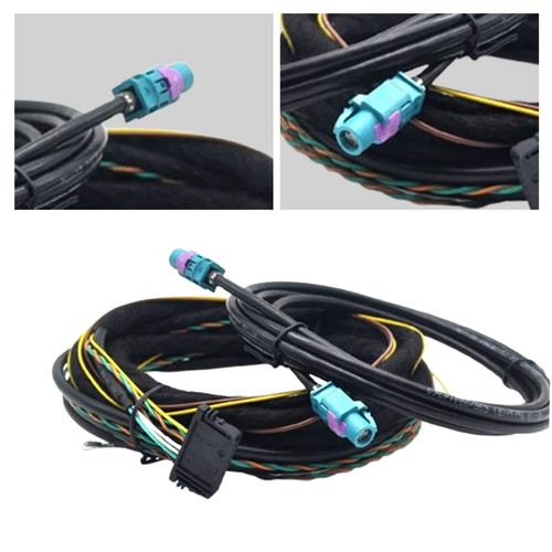 Reverse backup Camera retrofit Cable wiring For BMW F10 F07 F01 F20 F30 31 TRSVC - Picture 11 of 14