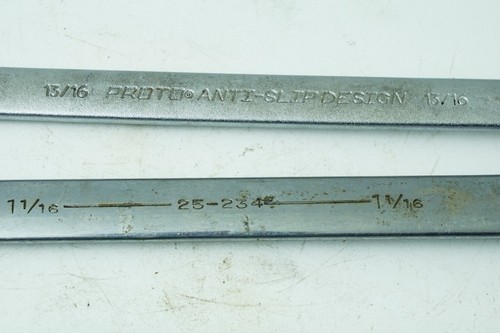 PROTO Professional / Armstrong Combination Wrench Set 4pc 13/16 to 1 1/4" - Picture 4 of 10