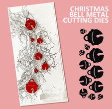 Christmas Bell Metal Cutting Dies DIY Scrapbooking Embossing Album Paper Cards 