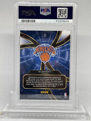 2019 Panini Select RJ Barrett Phenomenon PSA10 37 | eBay