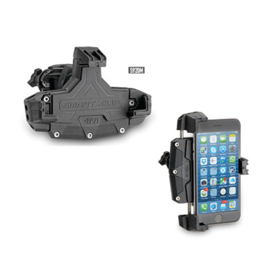 SMARTPHONE HOLDER CLAMP for TUBULAR Ø 8 > 35mm for Huawei Y3 2017 - Y3 II