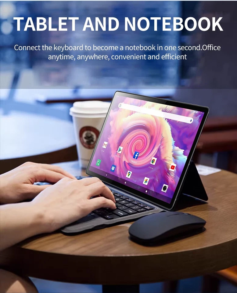 Powerful 14-inch tablet Android 14 16GB RAM 1TB ROM Deca-core UHD display - Image 2 of 4