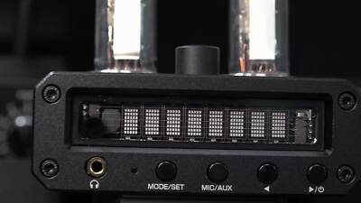 HIFI Vacuum Tube Preamp with Magic 6E2 Stereo Headphone Amp FM
