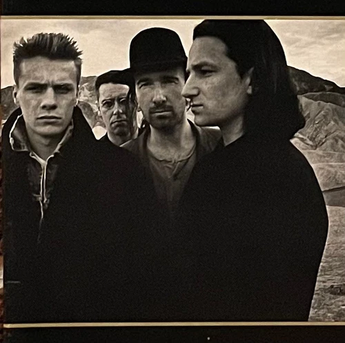 Vtg 1987 U2 Album THE JOSHUA TREE Record 1ST PRESSING Lp OG VINYL is NEAR MINT!!