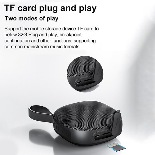 Altoparlante doccia Bluetooth portatile IPX6 impermeabile sport esterno altoparlante stereo - Foto 9 di 27