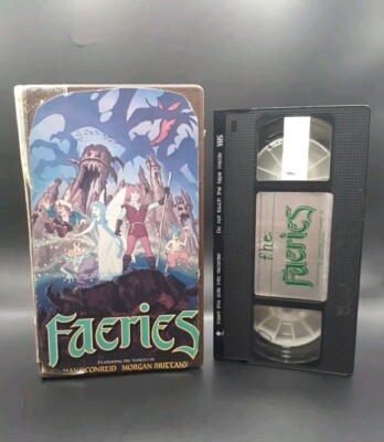 Faeries Animated VHS 1981 1985 SUPER RARE F.H.E. Family Home Entertainment Kids